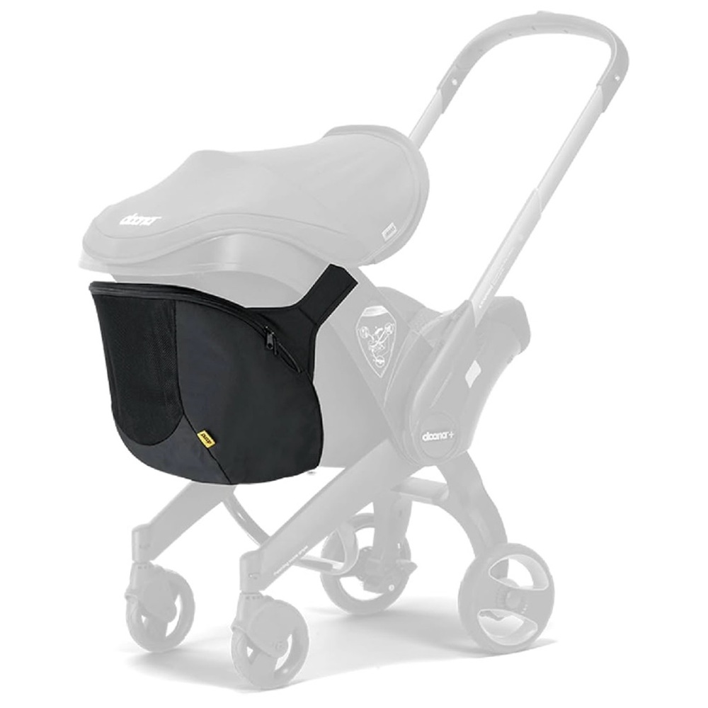 Doona Black Snap On Stroller Storage Bag